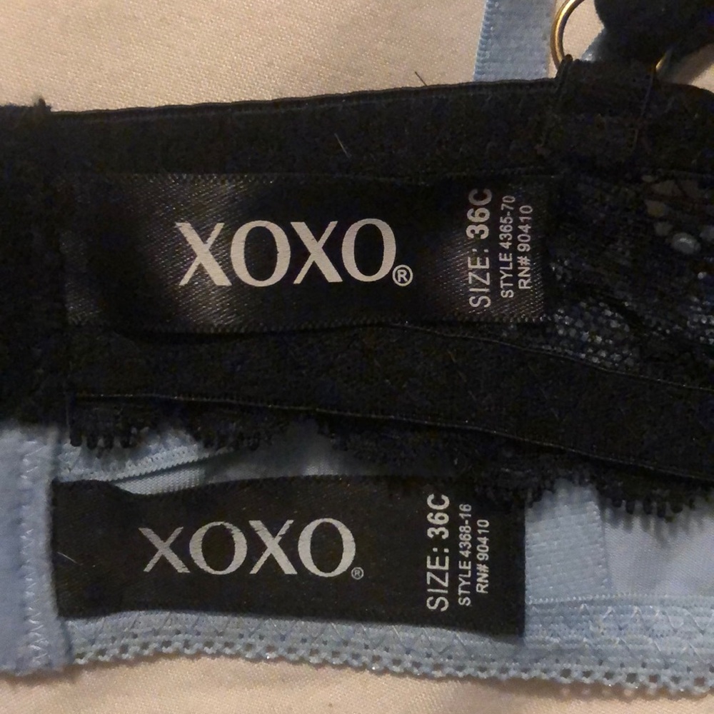 Xoxo chaps maidenform bra lot size 34D/36C - Picture 2 of 7